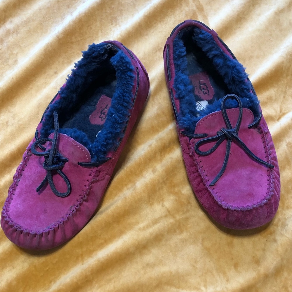 UGG Pink Slippers Size 7